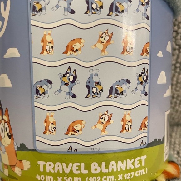 BNWT Bluey and Bingo Travel Blanket
$50 - Picture 3 of 4